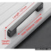 10pcs American Style Solidblack Cabinet Handles Aluminum