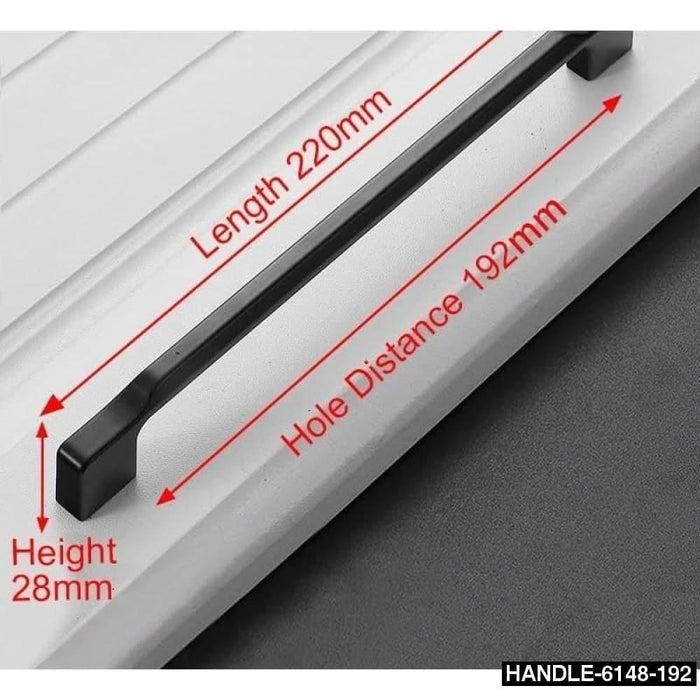 10pcs American Style Solidblack Cabinet Handles Aluminum