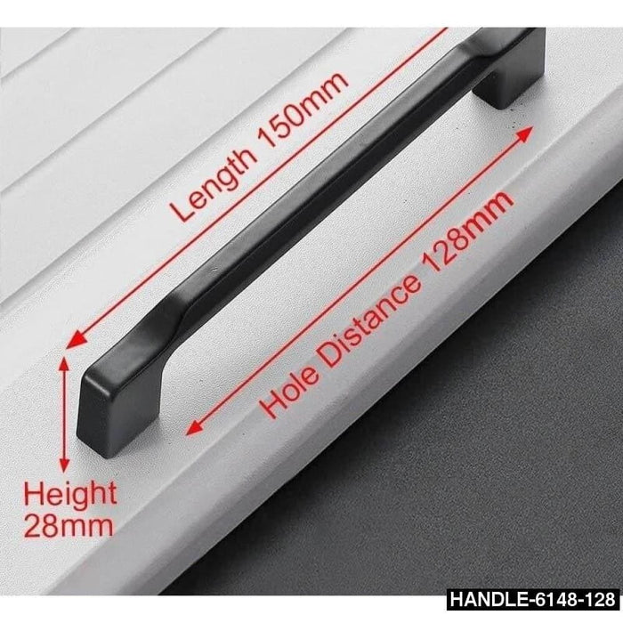 10pcs American Style Solidblack Cabinet Handles Aluminum