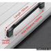 10pcs American Style Solidblack Cabinet Handles Aluminum