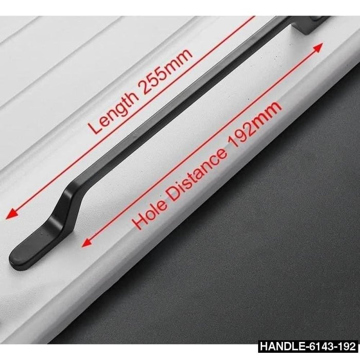 10pcs American Style Solidblack Cabinet Handles Aluminum