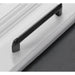 10pcs American Style Solidblack Cabinet Handles Aluminum