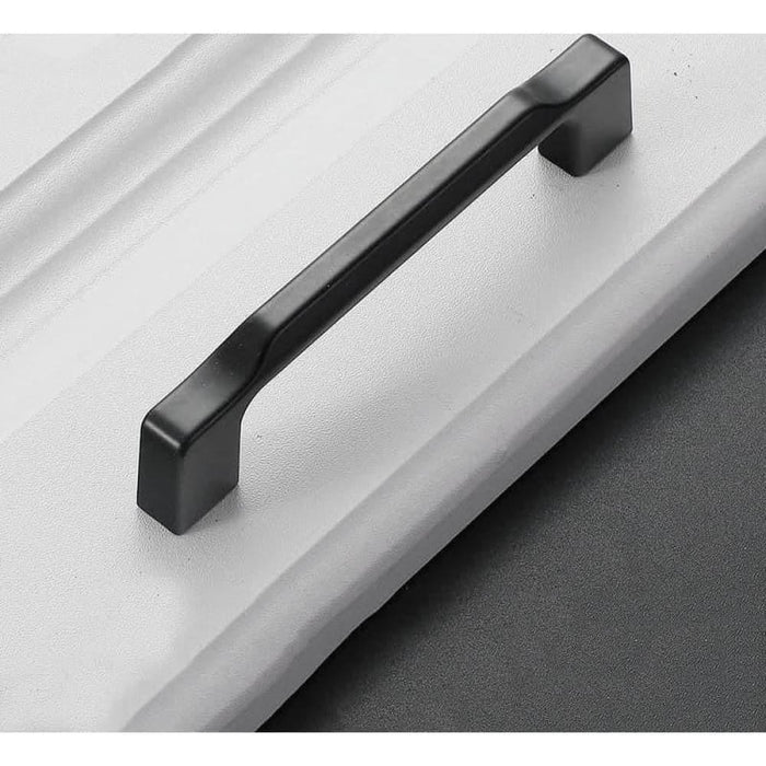 10pcs American Style Solidblack Cabinet Handles Aluminum