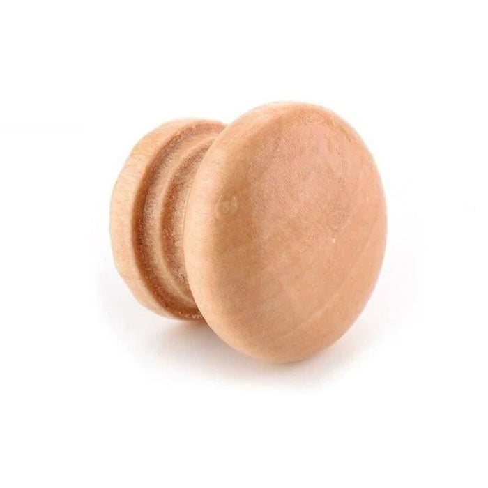 10pcs Handles 2.5x2cm Natural Wooden Cabinet Drawer Wardrobe