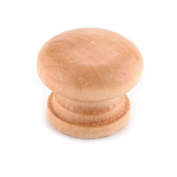 10pcs Handles 2.5x2cm Natural Wooden Cabinet Drawer Wardrobe