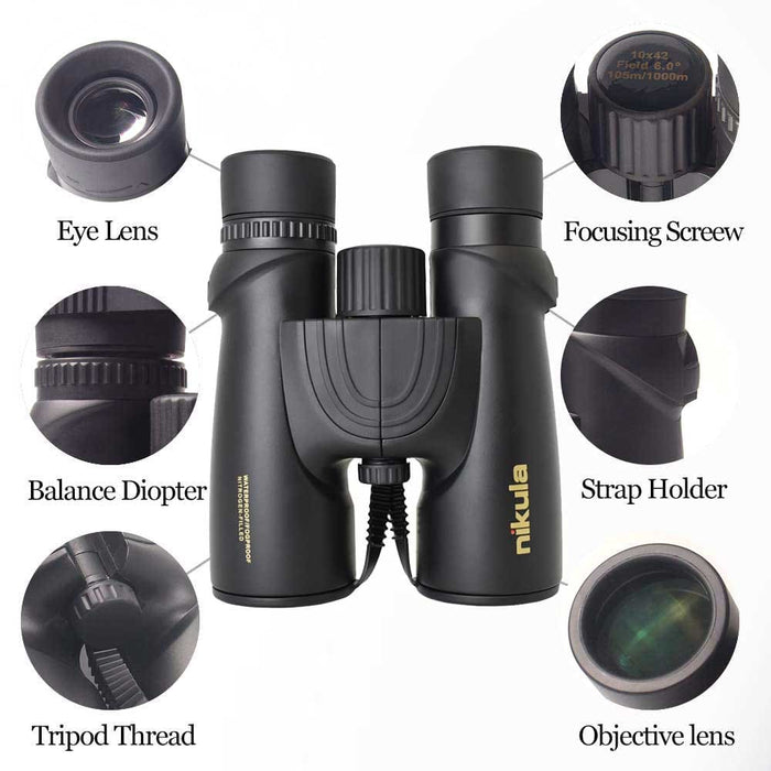 10x42 Nitrogen-filled High Quality Night Vision Binoculars