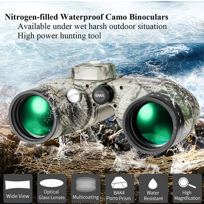 10x50 Waterproof Fogproof Binoculars Telescope