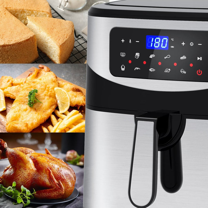 12 Litre Air Fryer Multifunctional Lcd One Touch Display