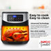 12 Litre Air Fryer Multifunctional Lcd One Touch Display