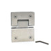 180 Degree Hinge Stainless Steel Wall Mount Glass Shower