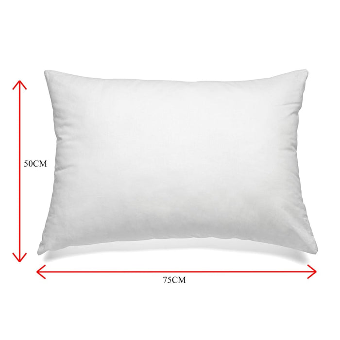 1800gsm Duck Feather Down Topper And 1000gsm 2 Pillows Set -