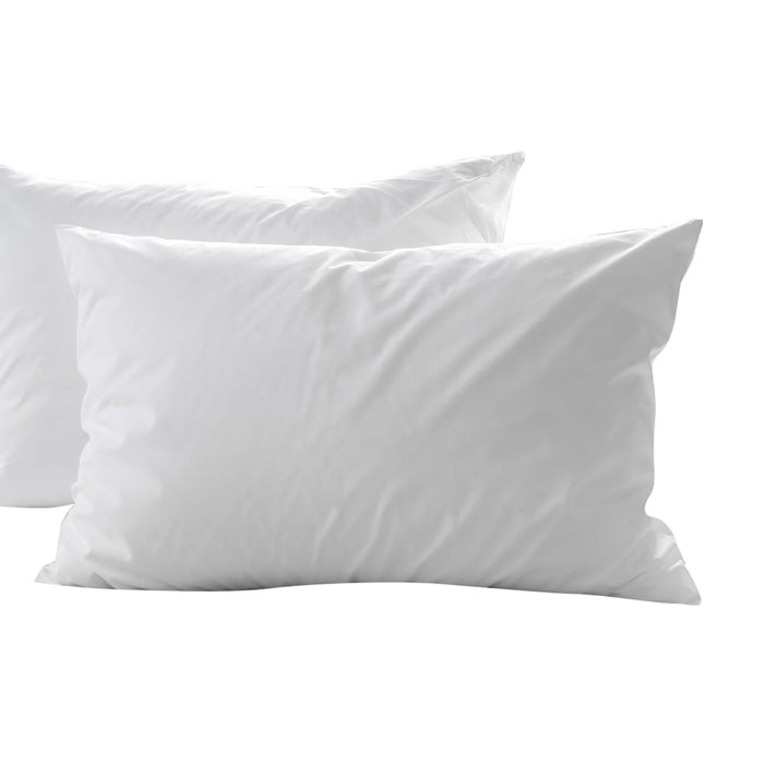 1800gsm Duck Feather Down Topper And 1000gsm 2 Pillows Set -