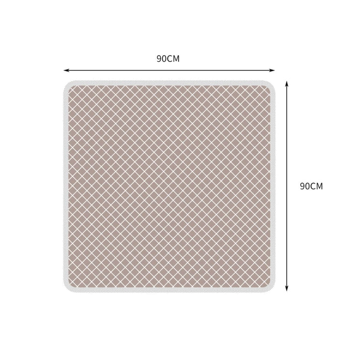Goslash Picks 2 Pcs 90x90 Cm Reusable Waterproof Pet Puppy