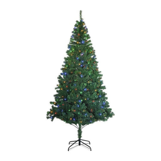 2.1m Christmas Tree With 4 Colour Led