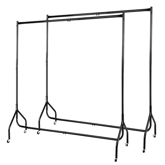 Goslash Picks Set of 2 Clothes Racks Metal Garment Coat