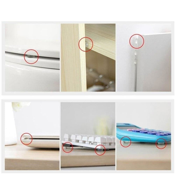 2 Packs Door Stopper Silicon Rubber Kitchen 160pcs Cabinet