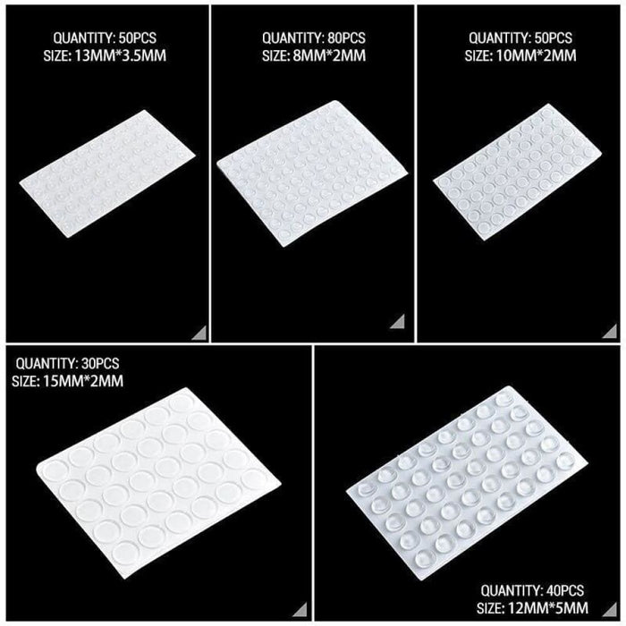 2 Packs Door Stopper Silicon Rubber Kitchen 160pcs Cabinet