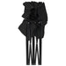 2-seater Foldable Camping Chair Steel and Fabric Black