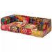 2-seater Modular Pouffe Patchwork Fabric Xaakii