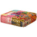 2-seater Modular Pouffe Patchwork Fabric Xaaknp