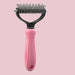 2-sided Undercoat Rake Pet Grooming Dematting Comb Brush