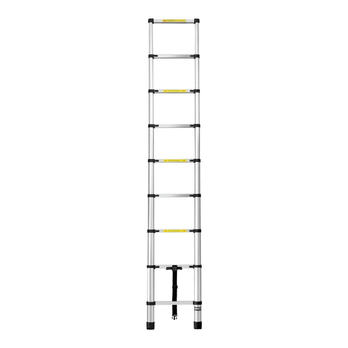 2.6m Telescopic Ladder Aluminium Extension Extendable Steps