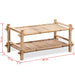 2-tier Bamboo Shoe Rack Xaxakb
