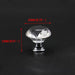 20-40mm Crystal Handle Diamond Glass Knobs Cupboard Drawer