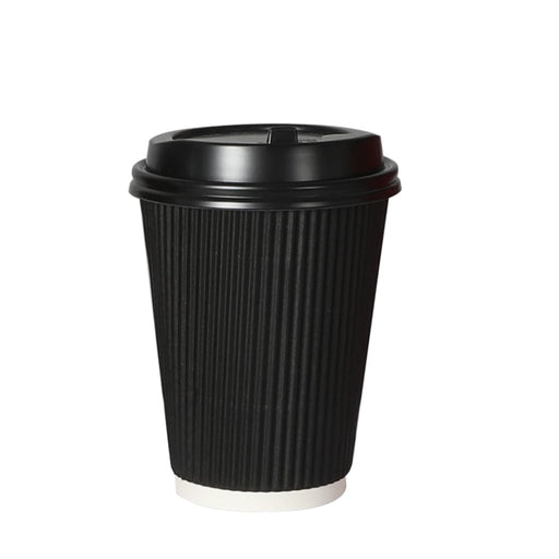 200 Pcs 16oz Disposable Takeaway Coffee Paper Cups Triple