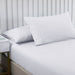 2000tc 3 Piece Fitted Sheet And Pillowcase Set Bamboo