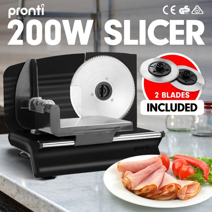 200w Pronti Deli And Food Electric Meat Slicer Blades