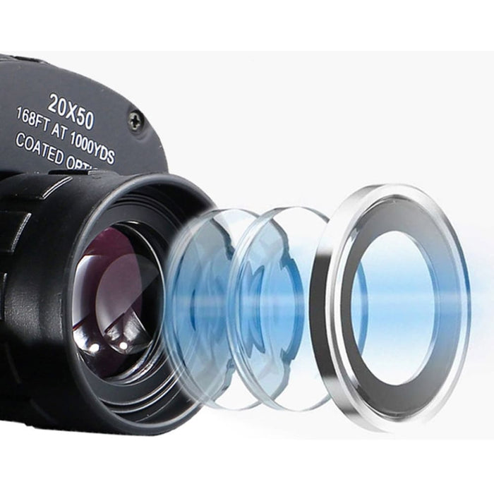 20x50 High Power Long Range Binoculars Telescope with Phone