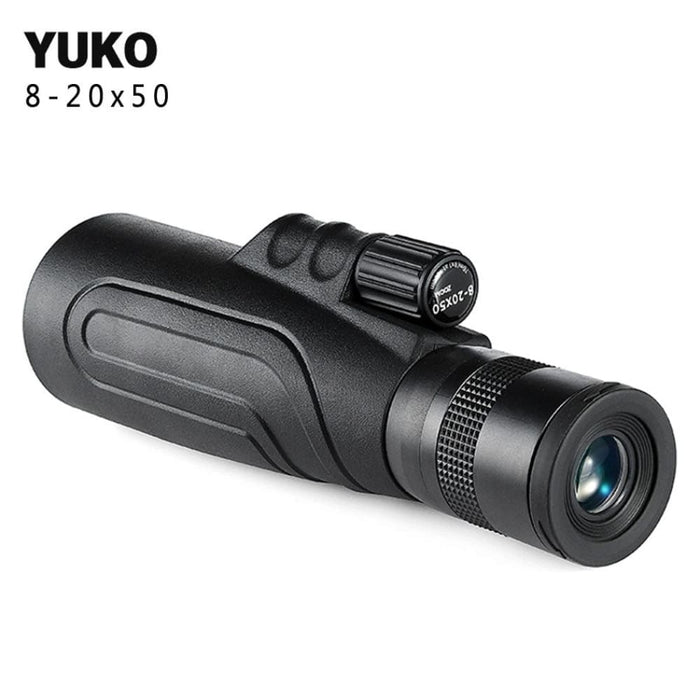 20x50 Monocular High Powered Zoom Telescope with Optical