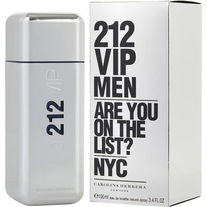 212 Vip Edt Spray by Carolina Herrera for Men - 100 Ml
