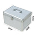 240 Discs Aluminium Cd Dvd Cases Bluray Lock Storage Box