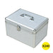 240 Discs Aluminium Cd Dvd Cases Bluray Lock Storage Box