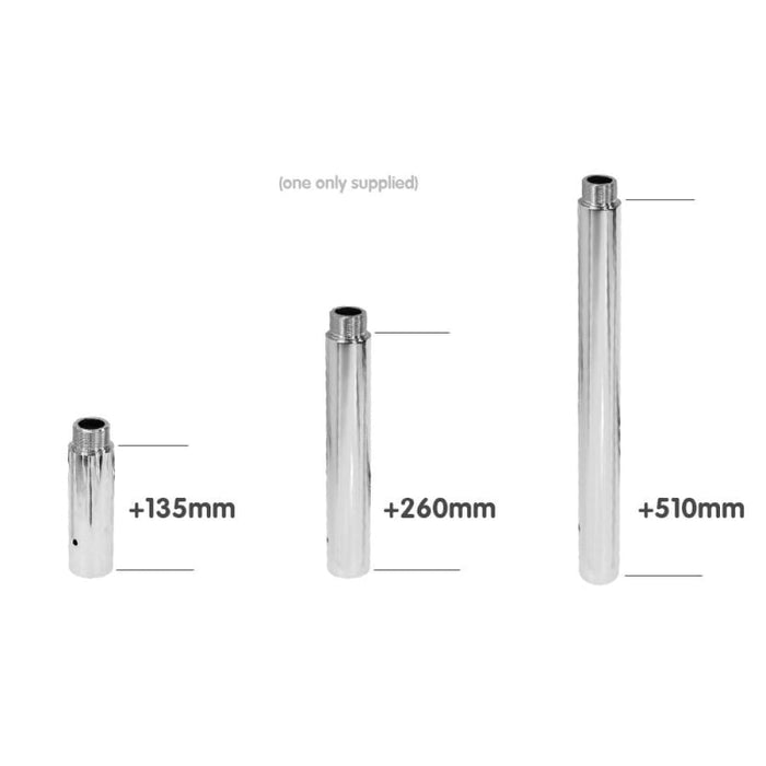 260mm Dance Pole Extensions
