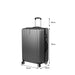 28’ Luggage Suitcase Code Lock Hard Shell Travel Carry Bag