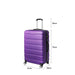 28’ Luggage Suitcase Trolley Travel Packing Lock Hard Shell
