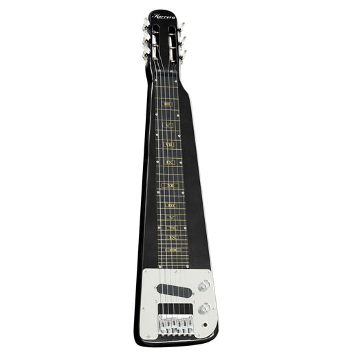 29in 6-string Lap Steel Hawaiian Guitar - Black