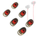 2pcs Anti-drop Silicone Ear Tips for Kingston Hyperx Cloud