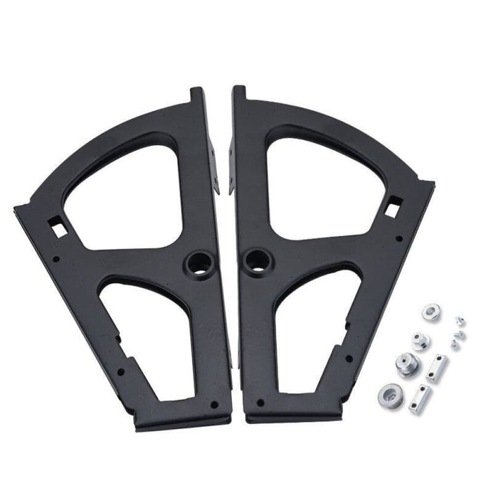 2pcs Furniture Hinges Shoes Drawer Cabinet Rack Metal