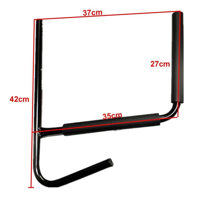2pcs Kayak Wall Rack Carrier Canoe Paddle Surfboard Holder