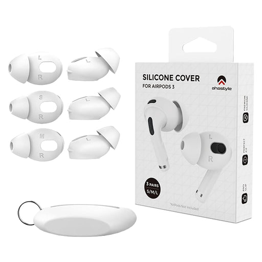 3 Pairs Anti - slip Ear Tips For Apple Airpods 3rd