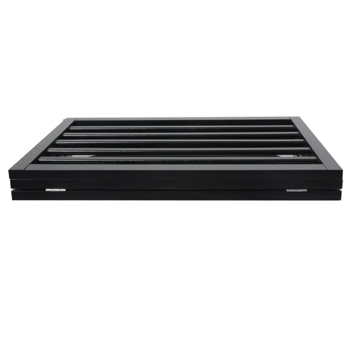 3 Panels Wooden Pet Gate Dog Fence Safety Stair Barrier