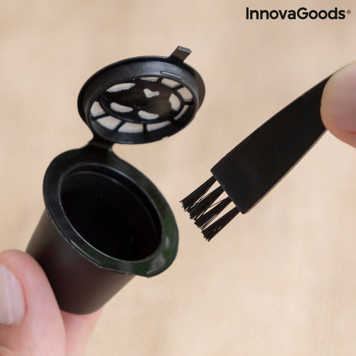 Set of 3 Reusable Coffee Capsules Recoff Innovagoods