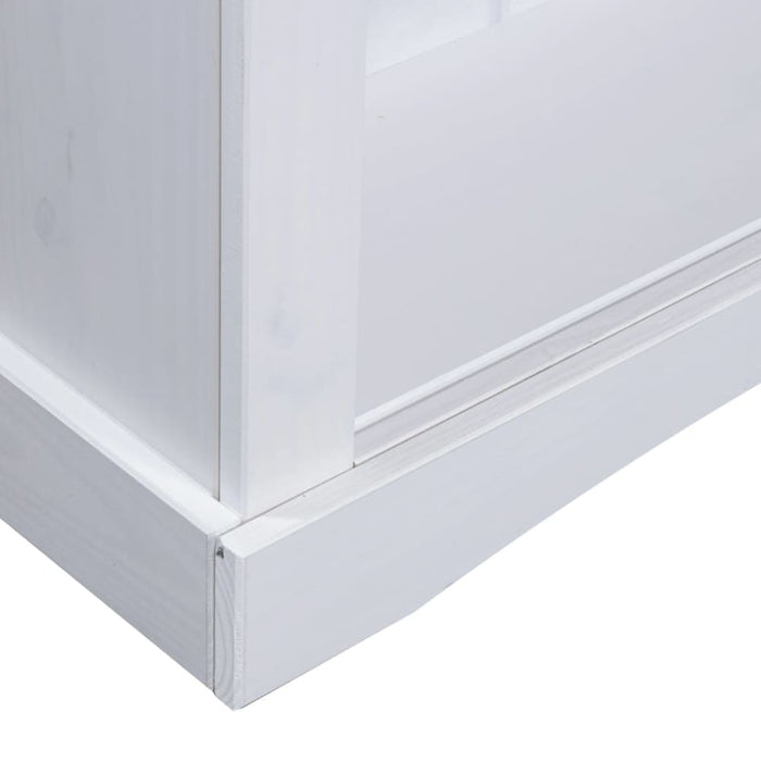 3-tier Bookcase Mexican Pine Corona Range White 81x29x100