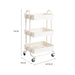 Goslash Picks 3 Tiers Kitchen Trolley Cart Steel Storage