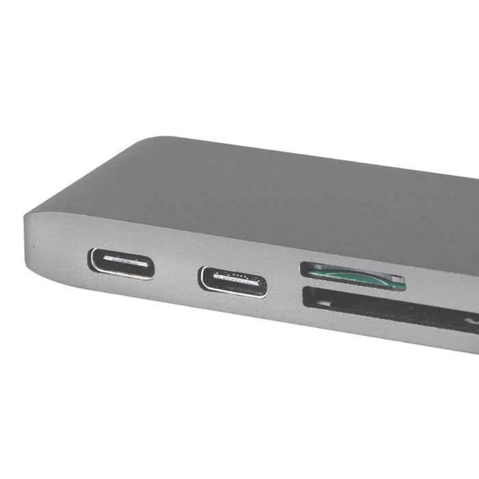 Goslash Picks Usb 3.0 Type-c Hub 6 Port Powered Adapter