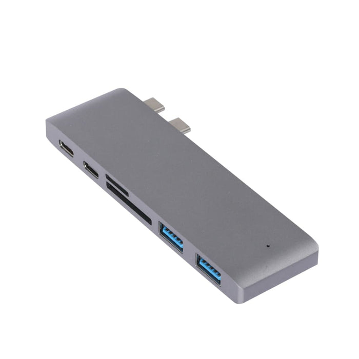 Goslash Picks Usb 3.0 Type-c Hub 6 Port Powered Adapter